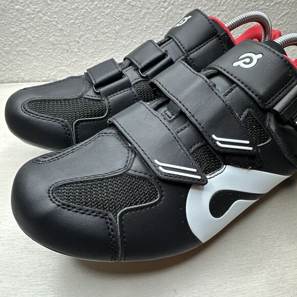 Peloton Cycling Shoes Black & Red Size 43 - Picture 5 of 7